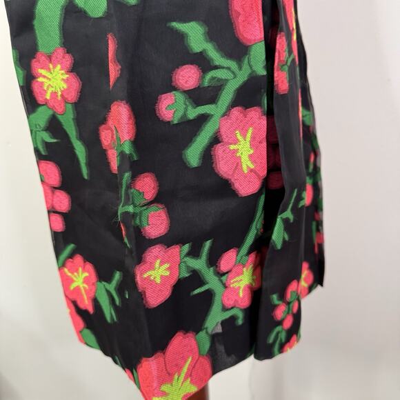 Andrew Gn Mini Dress Spring 2015 Runway Floral Jacquard NWT Bold Print Sz 36 - Picture 8 of 14